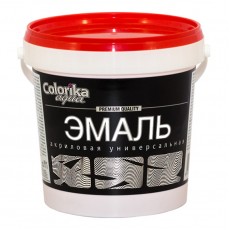 Эмаль универсальная белая "Colorika Aqua" 0,8 кг
